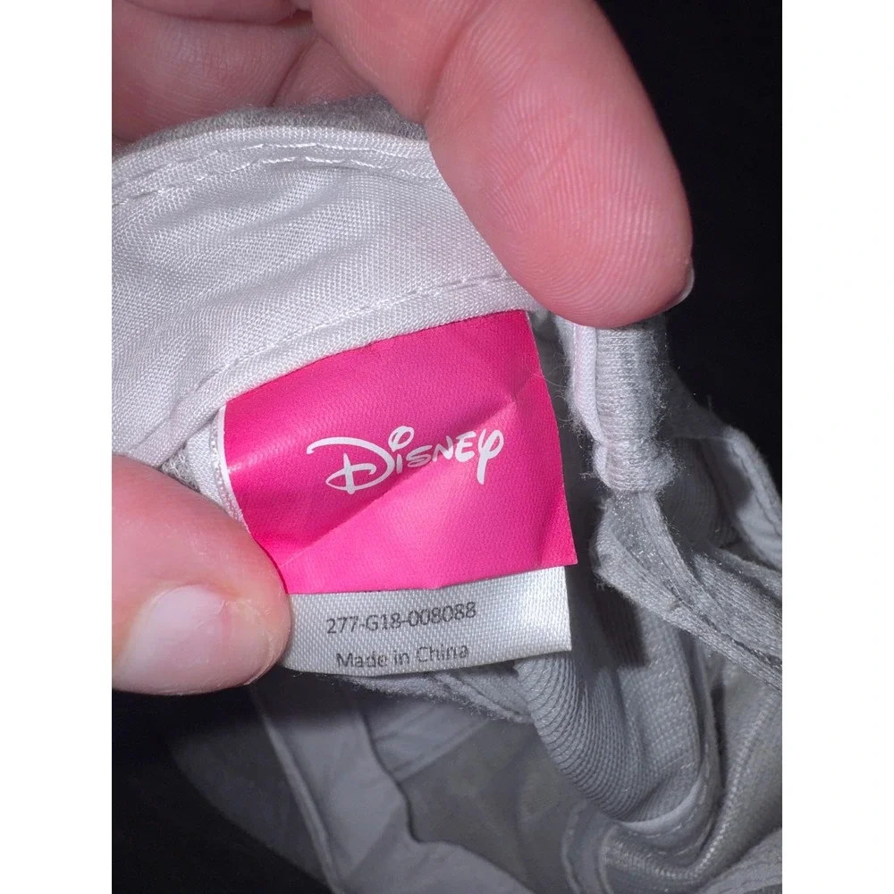 Disney Minnie Mouse New York City Skyline Baseball Cap Grey Pink OSFM